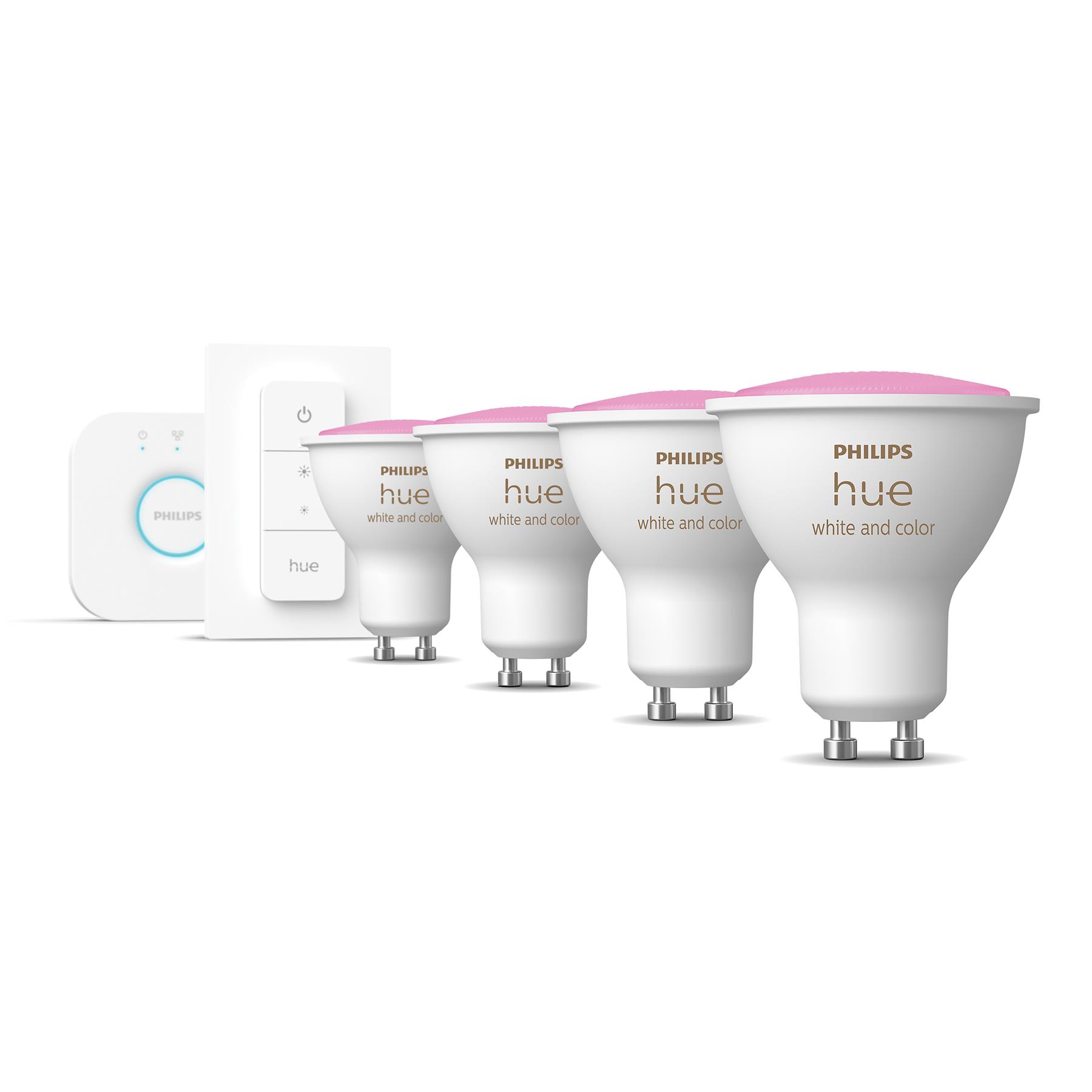 Philips Hue Starterspakket White and Color Ambiance GU10