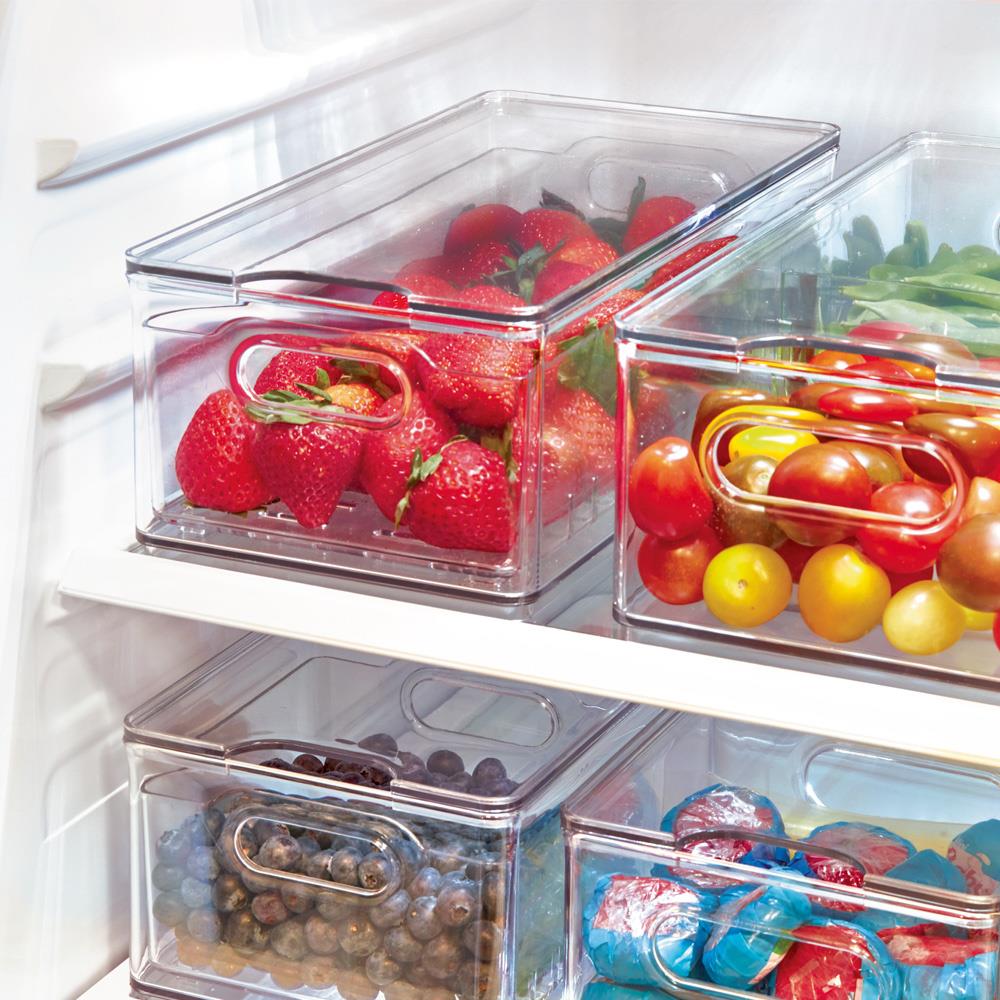 iDesign - Opbergbox voor Fruit, Klein, 15.2 x 15.2 x 10.7 cm, Kunststo