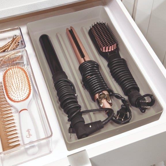 iDesign - Haarverzorging Organiser, 24.1 x 37.5 x 4.5 cm, Siliconen, W