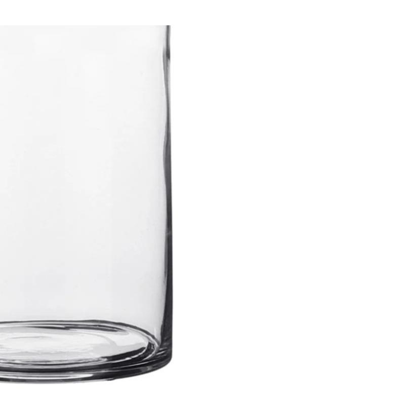 Mica Decorations Vaas - cilinder - glas - 9 x 15 cm - Bloemenvaas