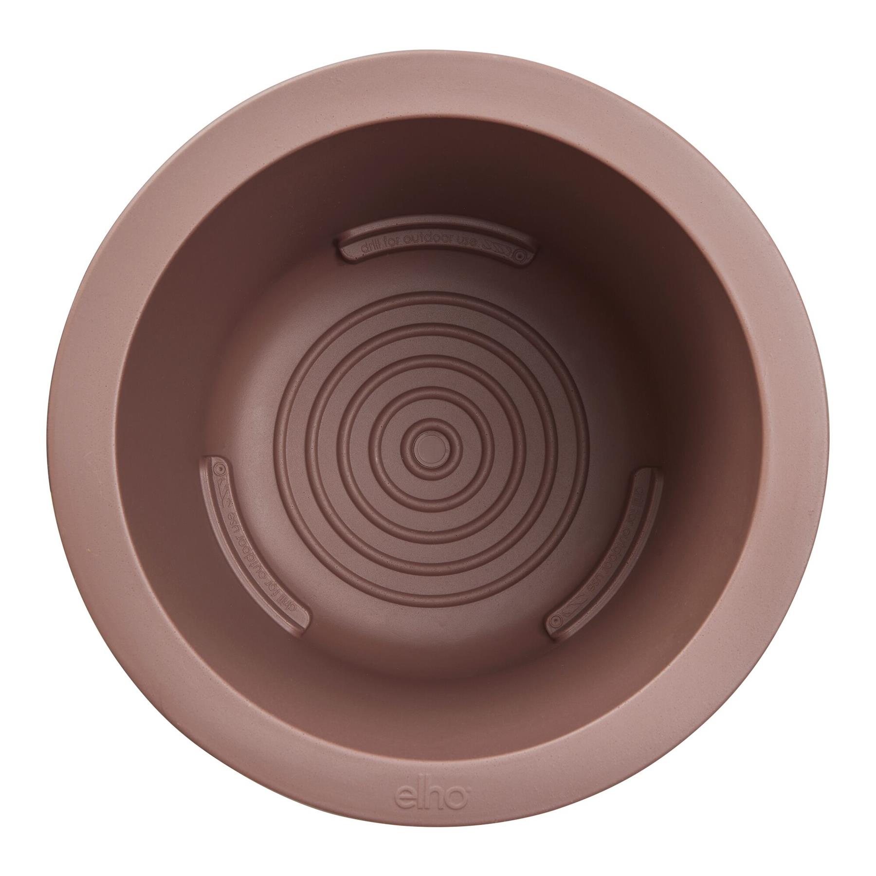 elho Pure Coupe Bloempot Ø 35 cm - Rosy Brown