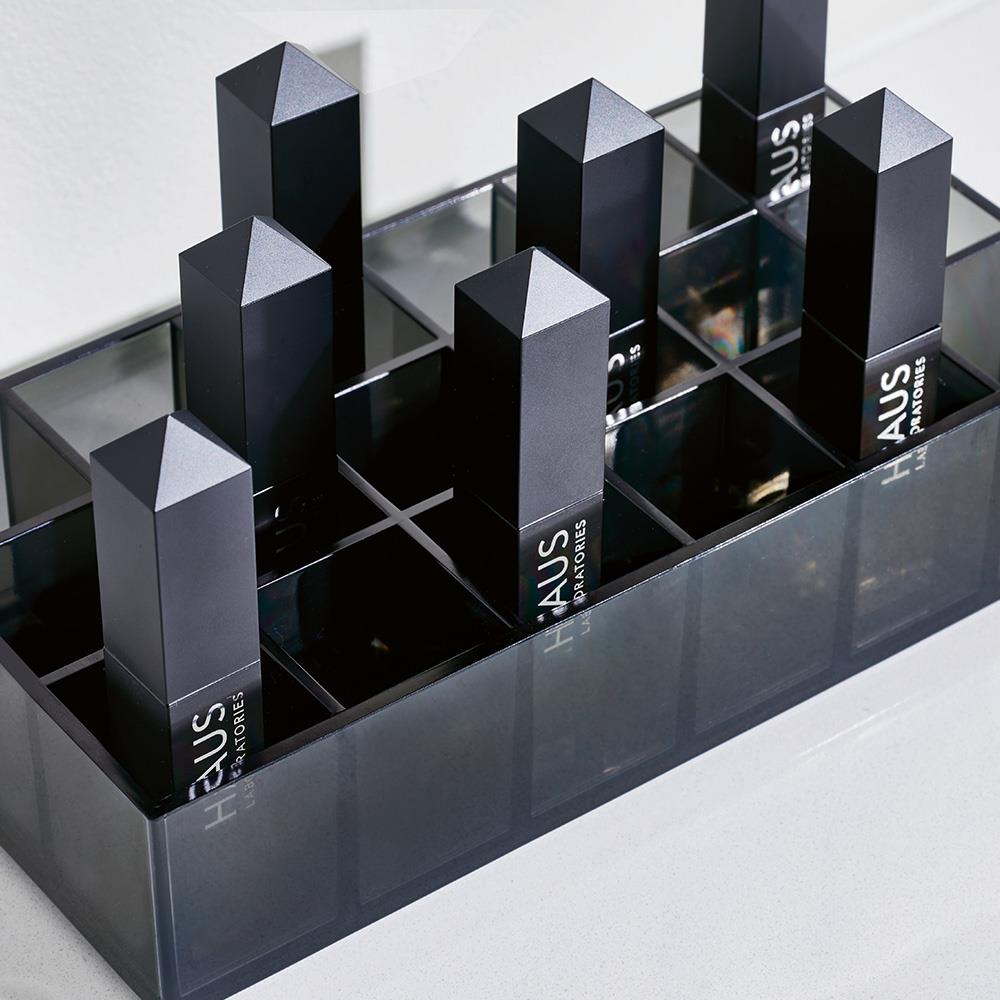 iDesign - Lipstick Organizer met 18 Vakken, 20.3 x 10.2 x 5.1 cm, Smok
