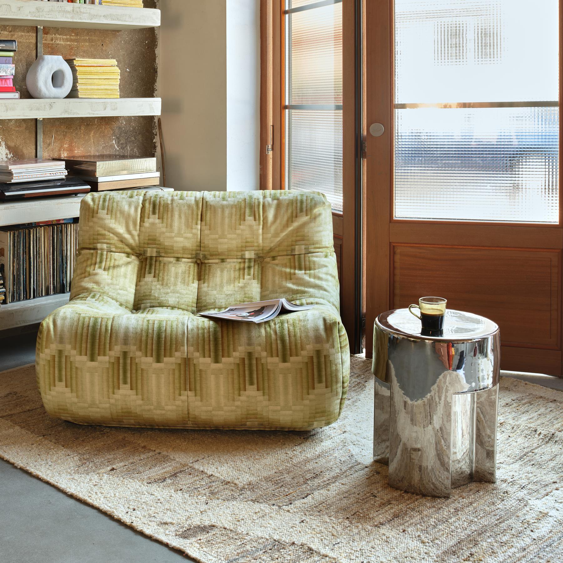 HKliving Contour Vloerkleed 180 x 280 cm - Beige