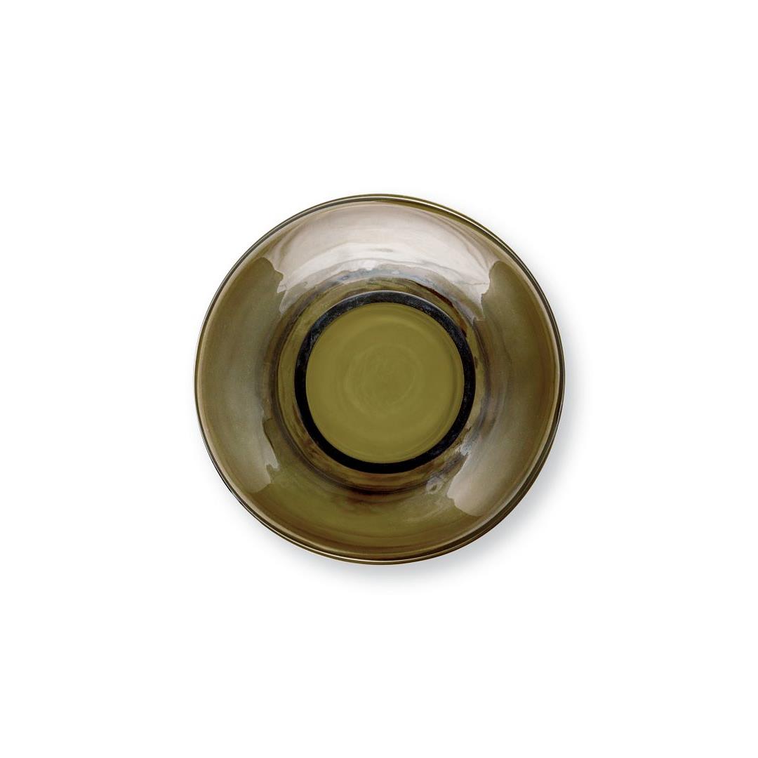 vtwonen Glazen Vaas - Woondecoratie - Groen - Gerecycled Glas