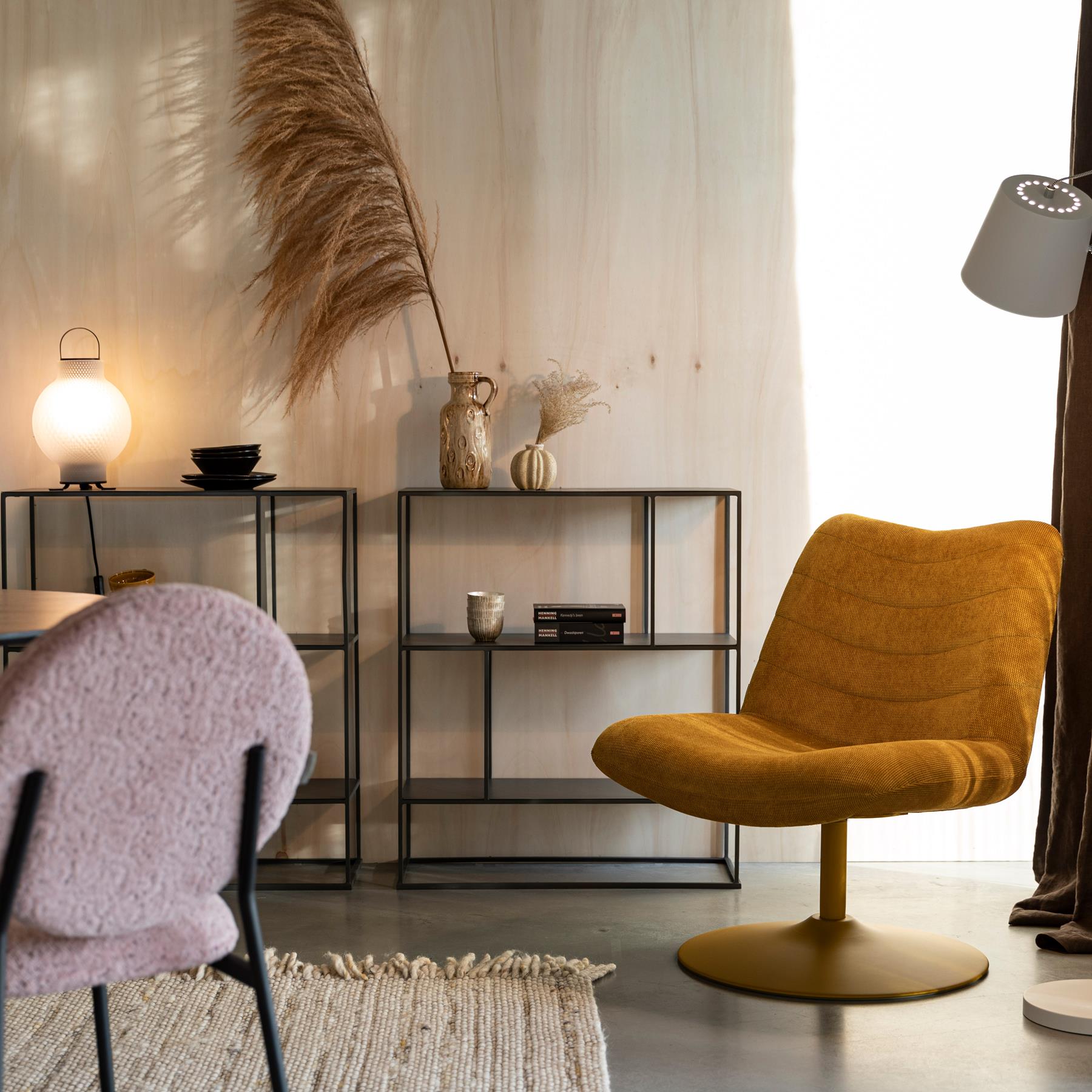 Zuiver Bubba Fauteuil - Okergeel