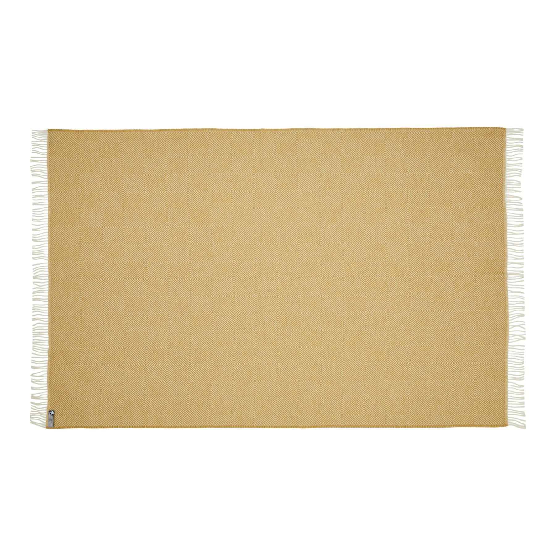 Silkeborg Fanø plaid - 240 x 140 cm - Sunflower Yellow