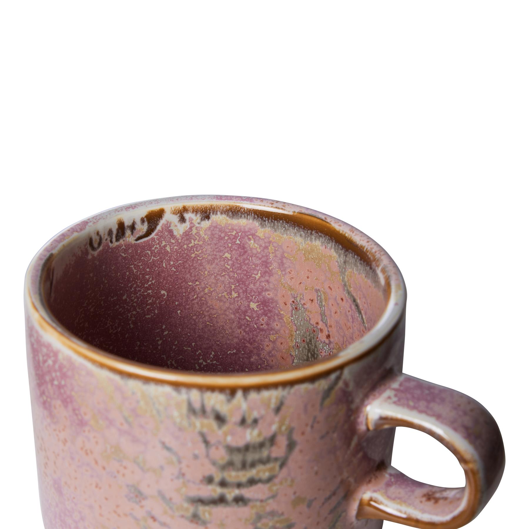HKliving Chef Ceramics Kop & Schotel - Rustic Pink
