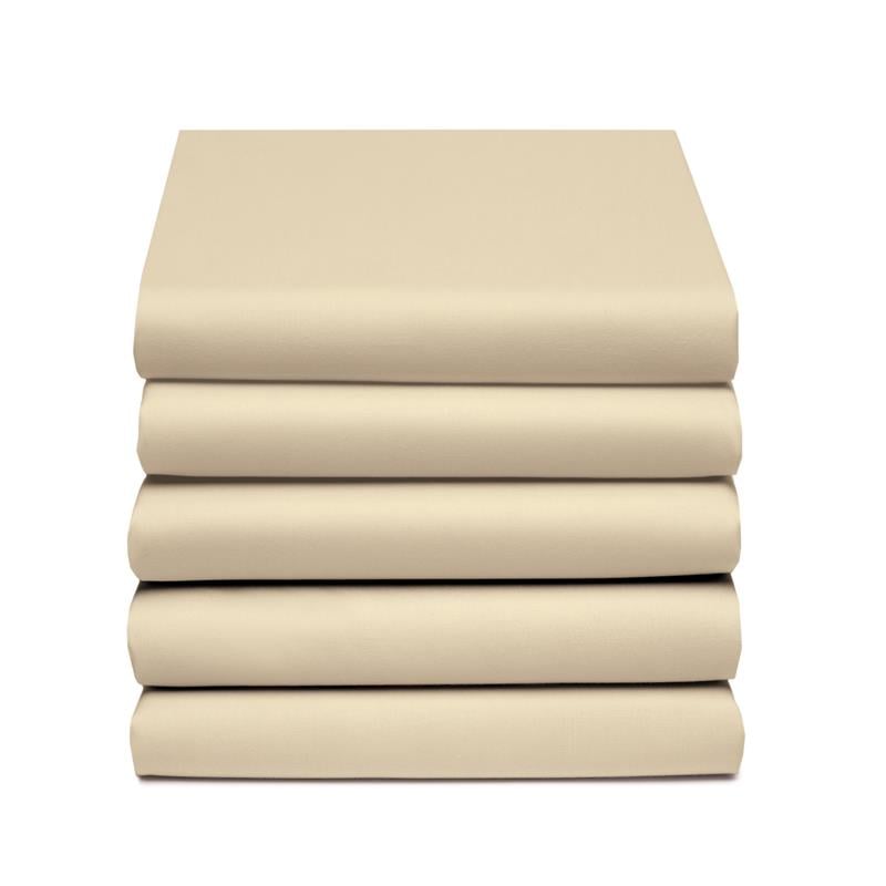 Damai hoeslaken Double jersey - 180x220cm of 200x200cm - Vanille