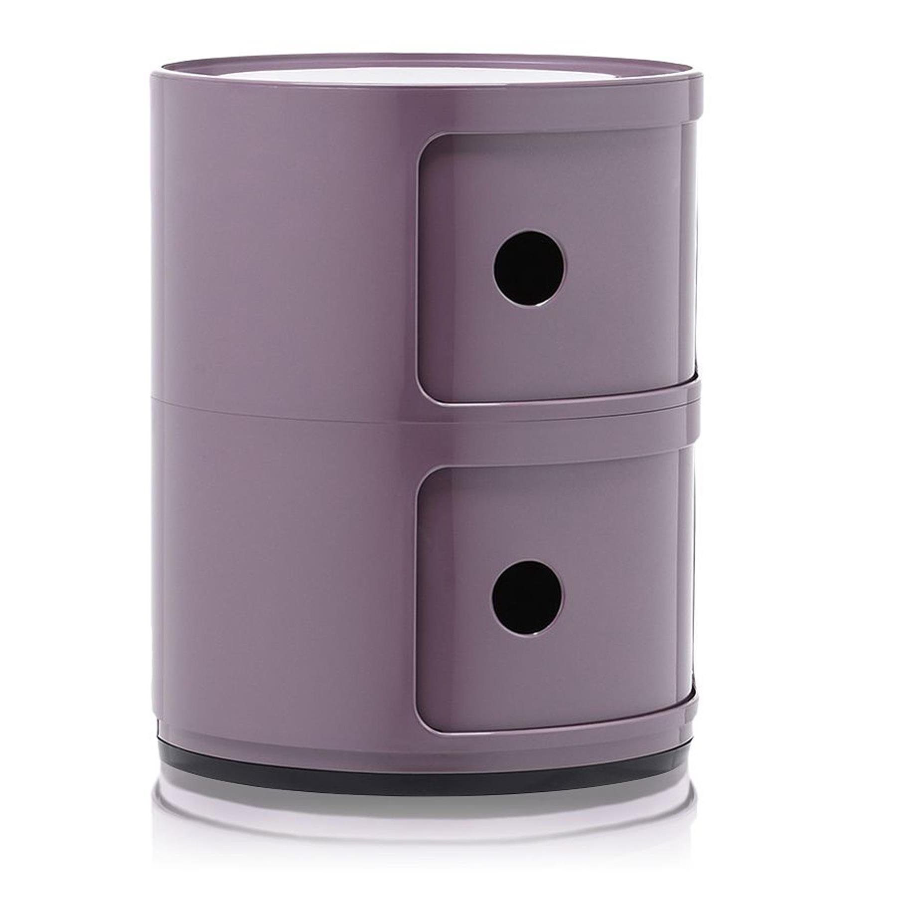 Kartell Componibili Kast - 2 Modules - Violet