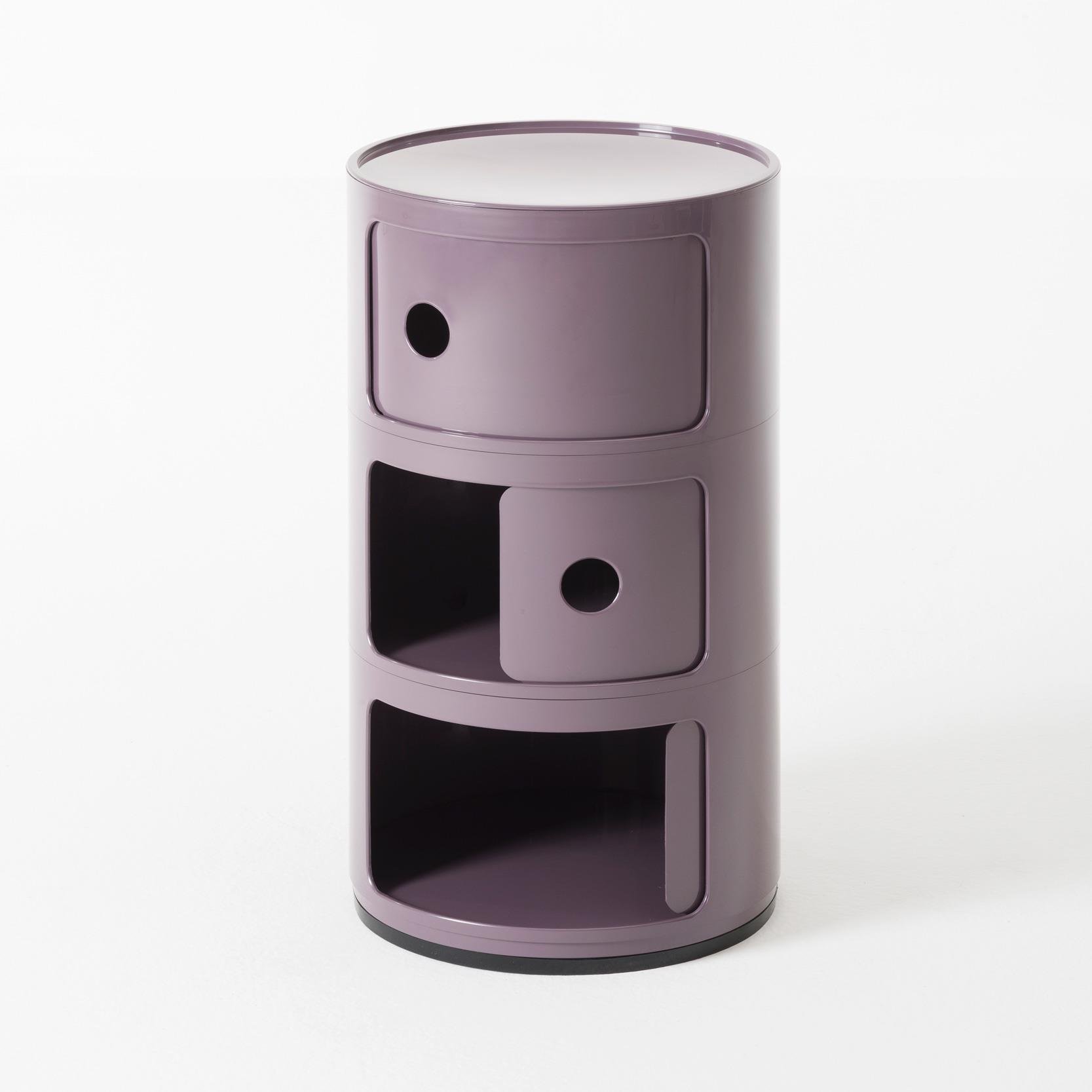 Kartell Componibili Kast - 3 Modules - Violet