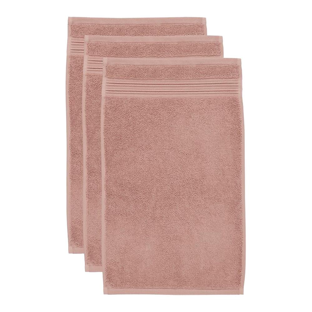 Beddinghouse Sheer Gastendoek 30 x 50 cm - Terra - Set van 3