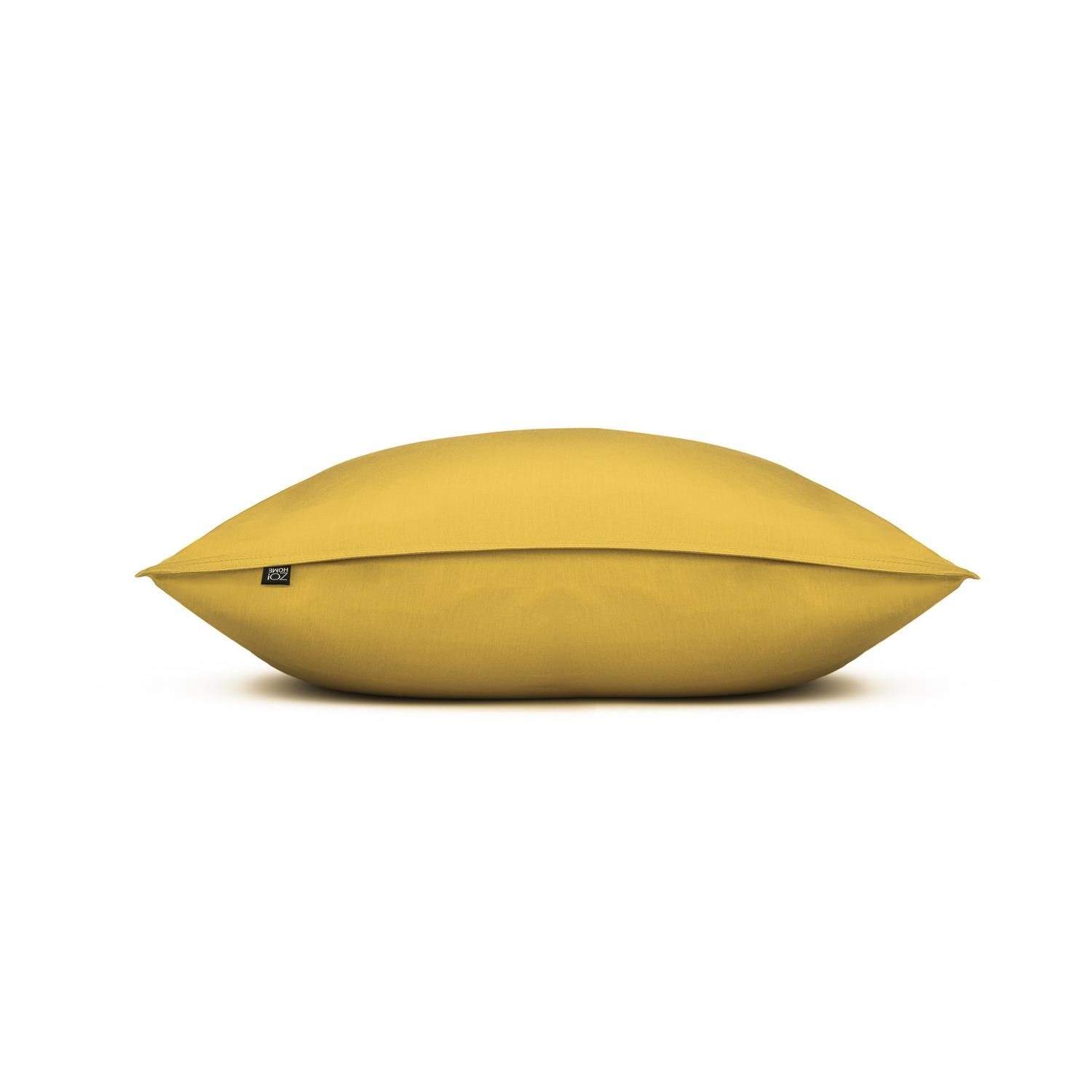 Zo Home Satinado Kussensloop Katoen Satijn - ochre gold 80x80cm