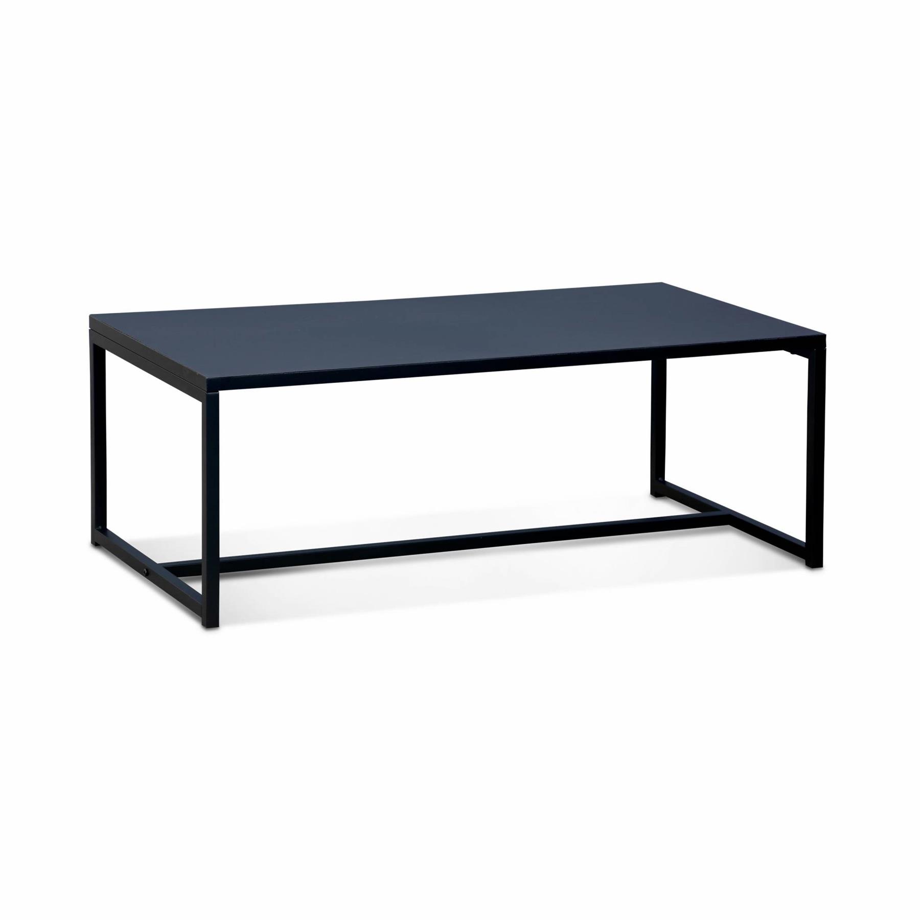 sweeek - Salontafel van zwart metaal
