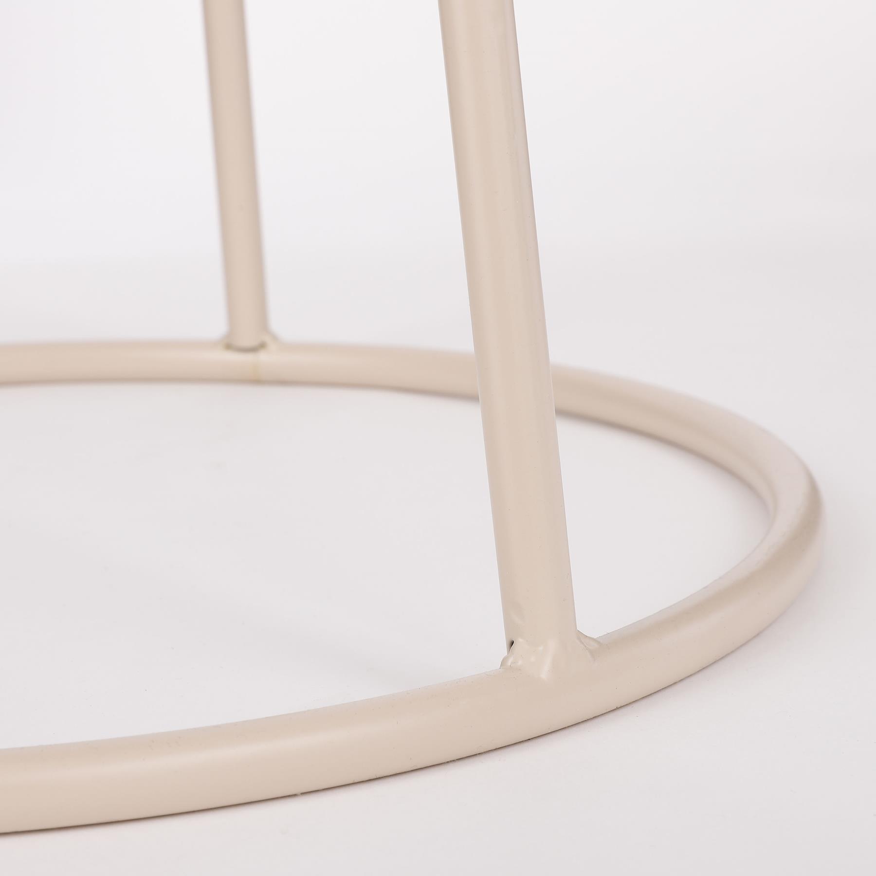 Mica Decorations Mita Salontafel - H44,5 x Ø60 cm - Oud roze