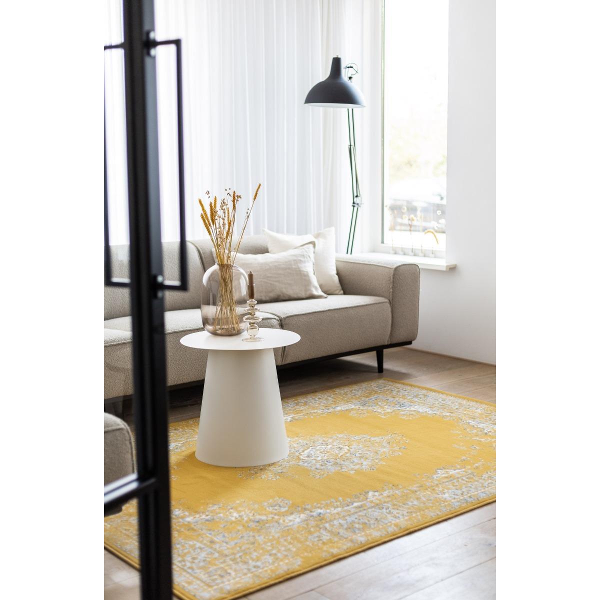 Interieur05 Vintage Vloerkleed Keshan Geel - 160 x 230 cm