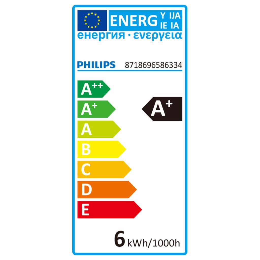 Philips LED-lampen 5,5 W 470 lumen 6 st 929001234291