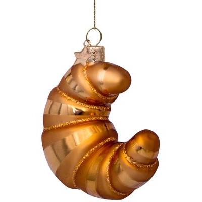 Vondels Ornament glass croissant H10cm
