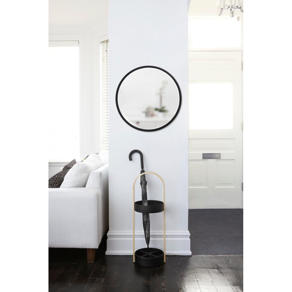 Umbra Hub Spiegel Ø 61 cm - Zwart
