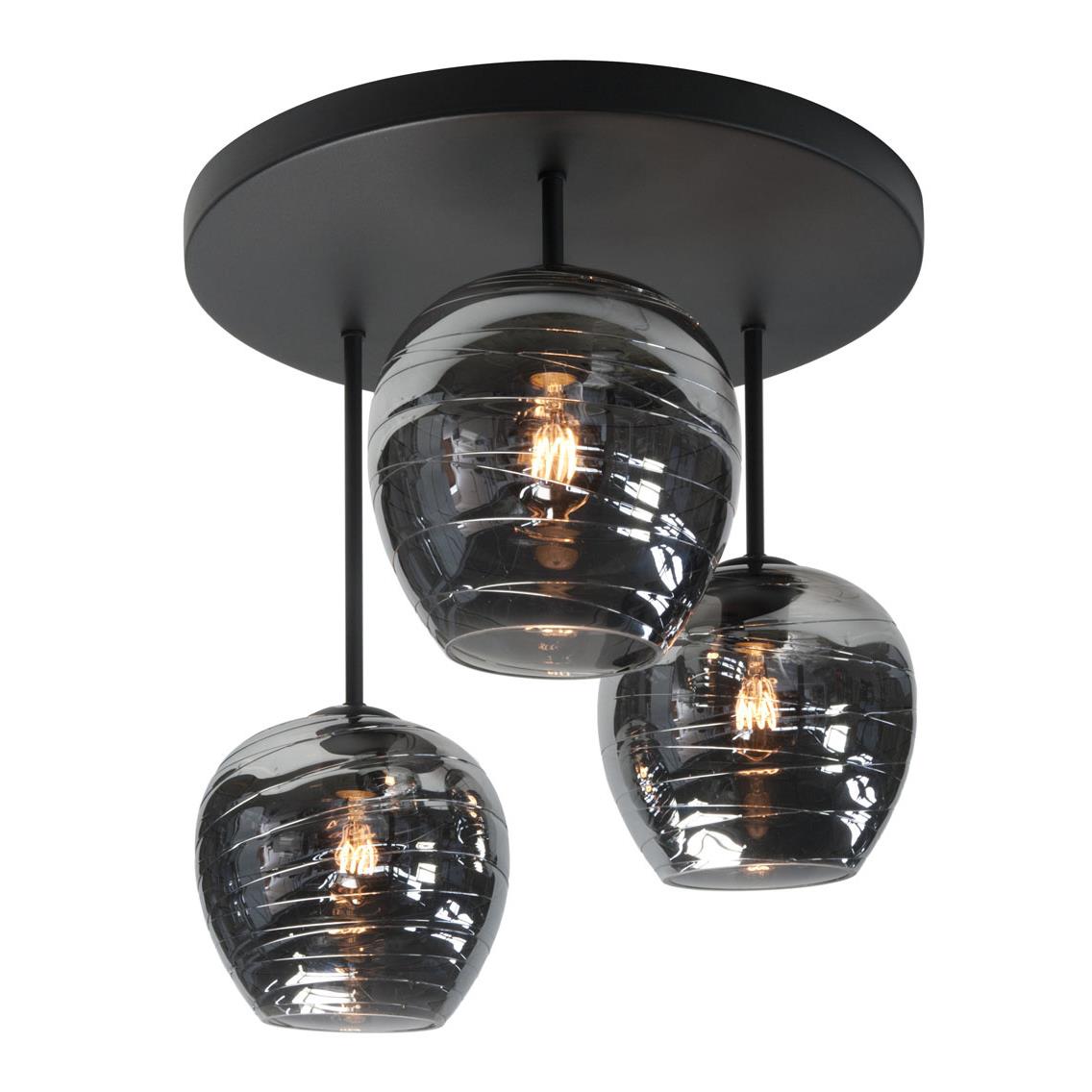 Highlight Plafondlamp Fantasy Apple Smoke 3 Lichts