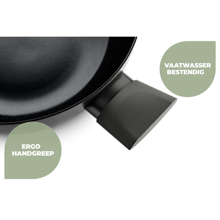 ISENVI Avon keramische braadpan 24 cm - Ergo greep