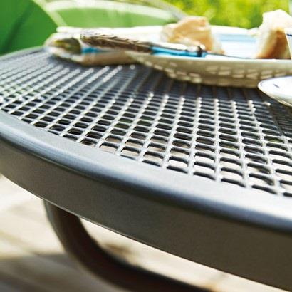 Kettler strekmetaal tafel 105 cm rond
