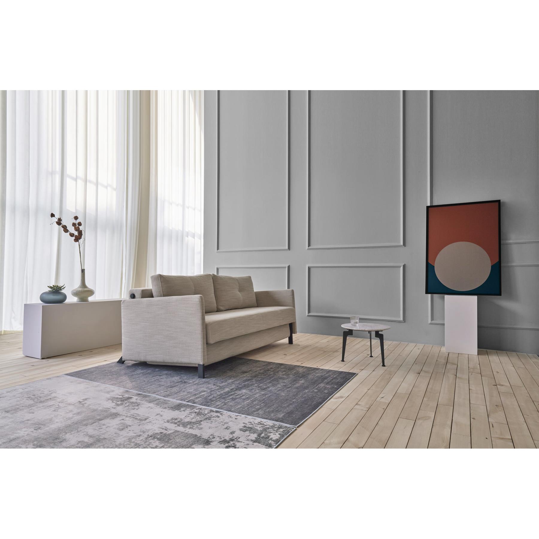 Innovation Cubed met Armleuning 140 cm Slaapbank Zand