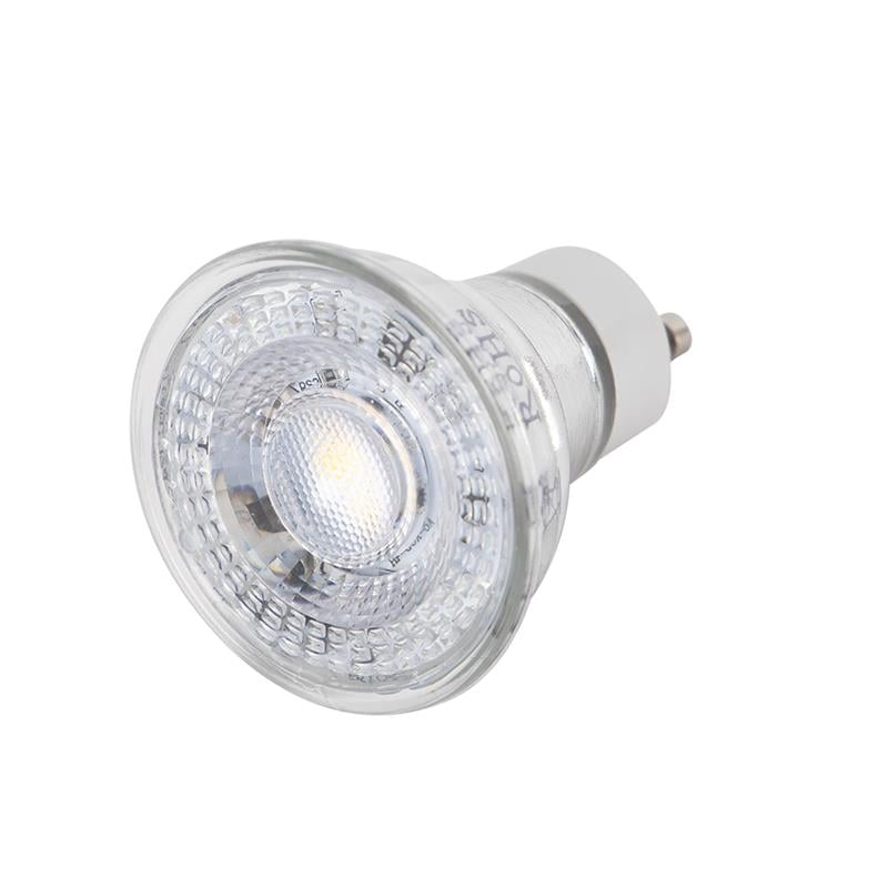 LUEDD Set van 5 GU10 3-staps dimbare LED lampen 5W 260 lm 2700K
