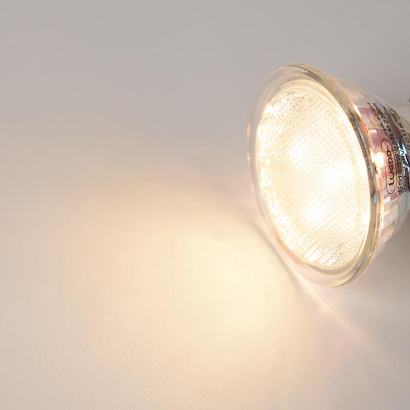 LUEDD GU10 LED lamp 50mm helder 3W 250 lm 2200K