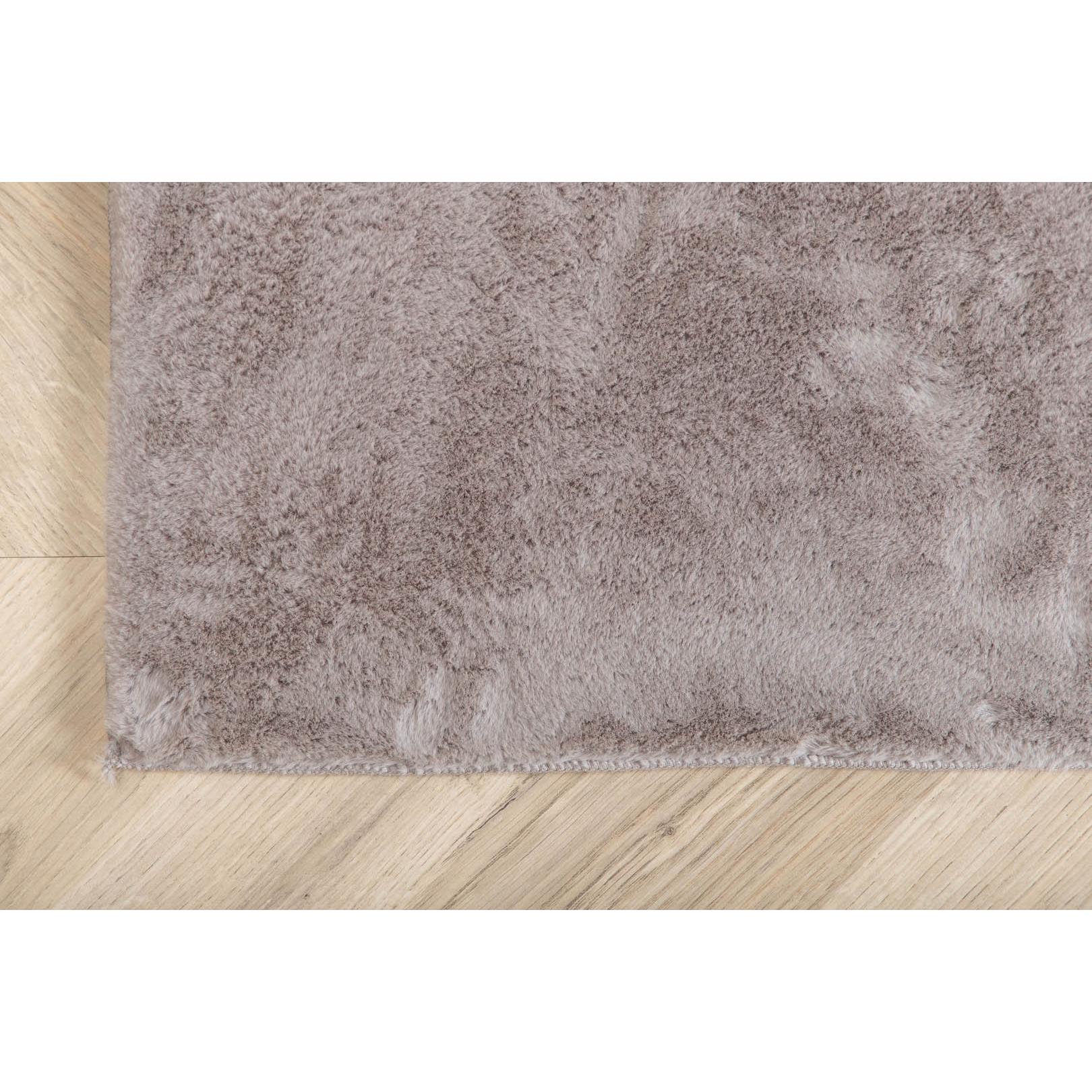 Hioshop Nina vloerkleed 230x160 cm polyester grijs.