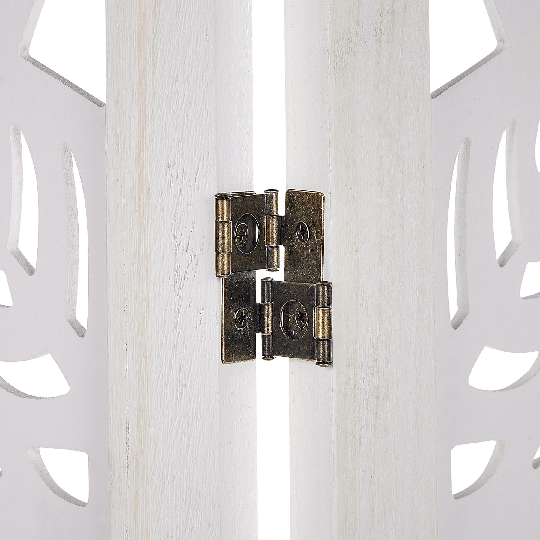 Beliani - MELAGO - Kamerscherm - Wit - Hout