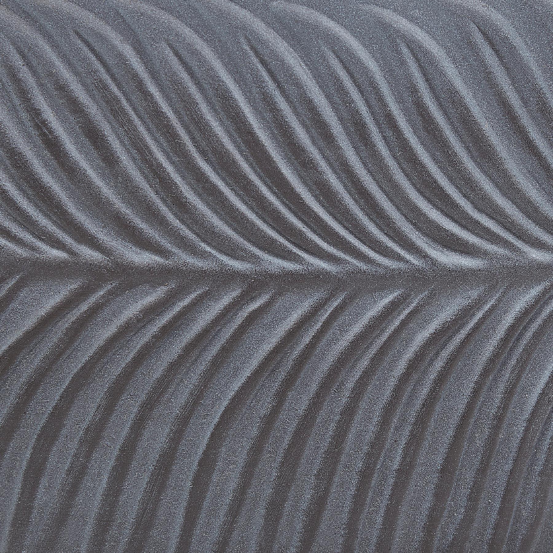 Beliani - FTERO - Bloempot - Grijs - 35 x 35 x 19 cm - Kleivezel