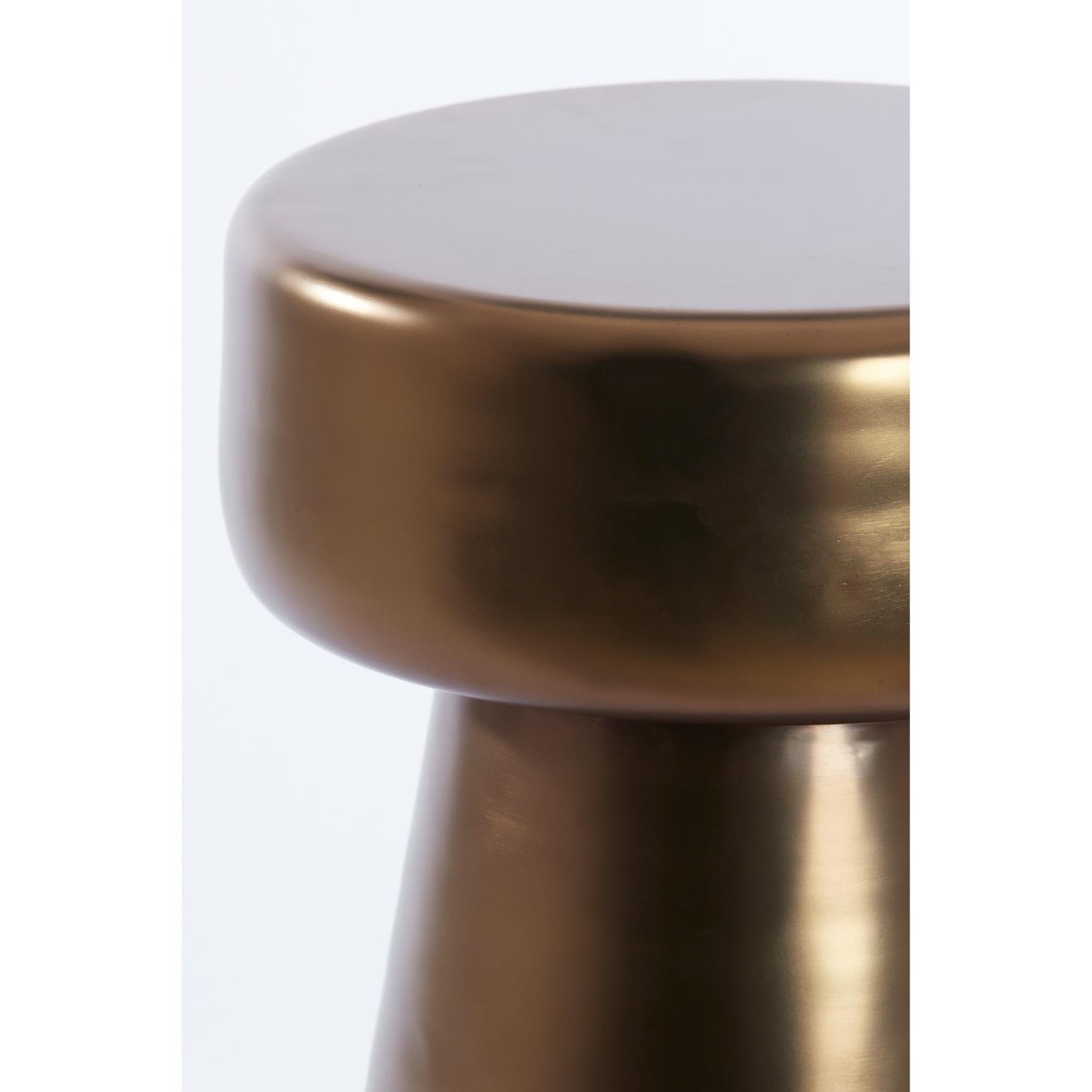 Light & Living Bijzettafel Dakwa - Bruin Brons - Ø29cm