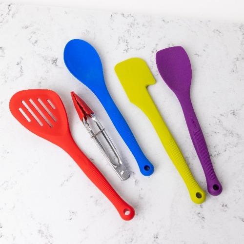 ColourWorks - Keukengerei Set, Siliconen, 5 Delig - ColourWorks | Brig