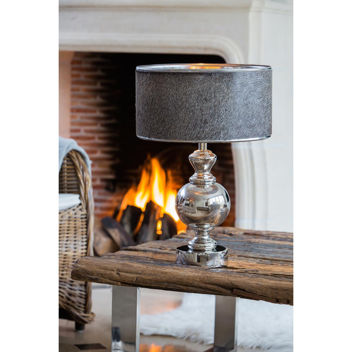 Light & Living Light&living Lampvoet Ø15x40 cm CADY small nikkel