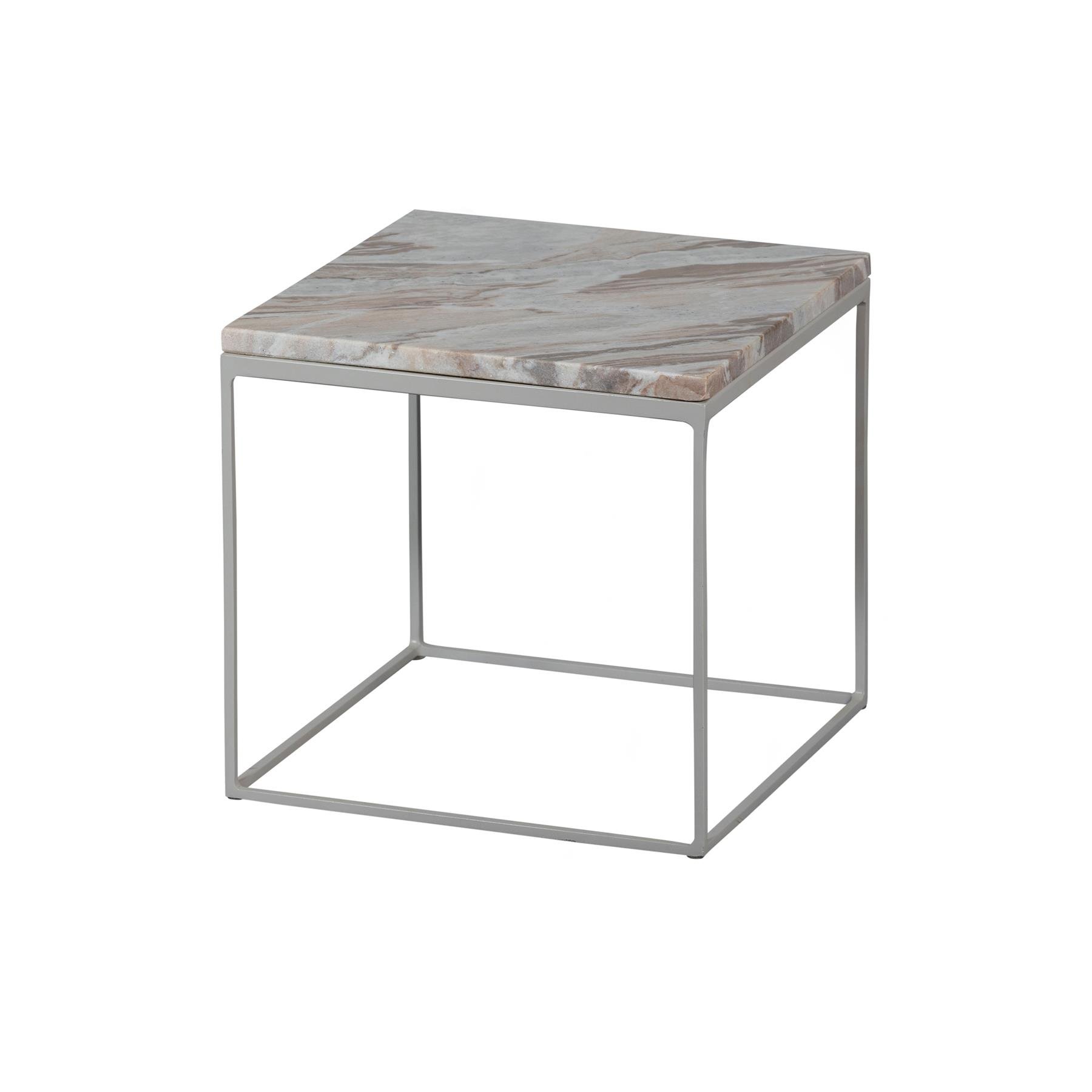 BePureHome Bijzettafel Mellow - Marmer - Mist