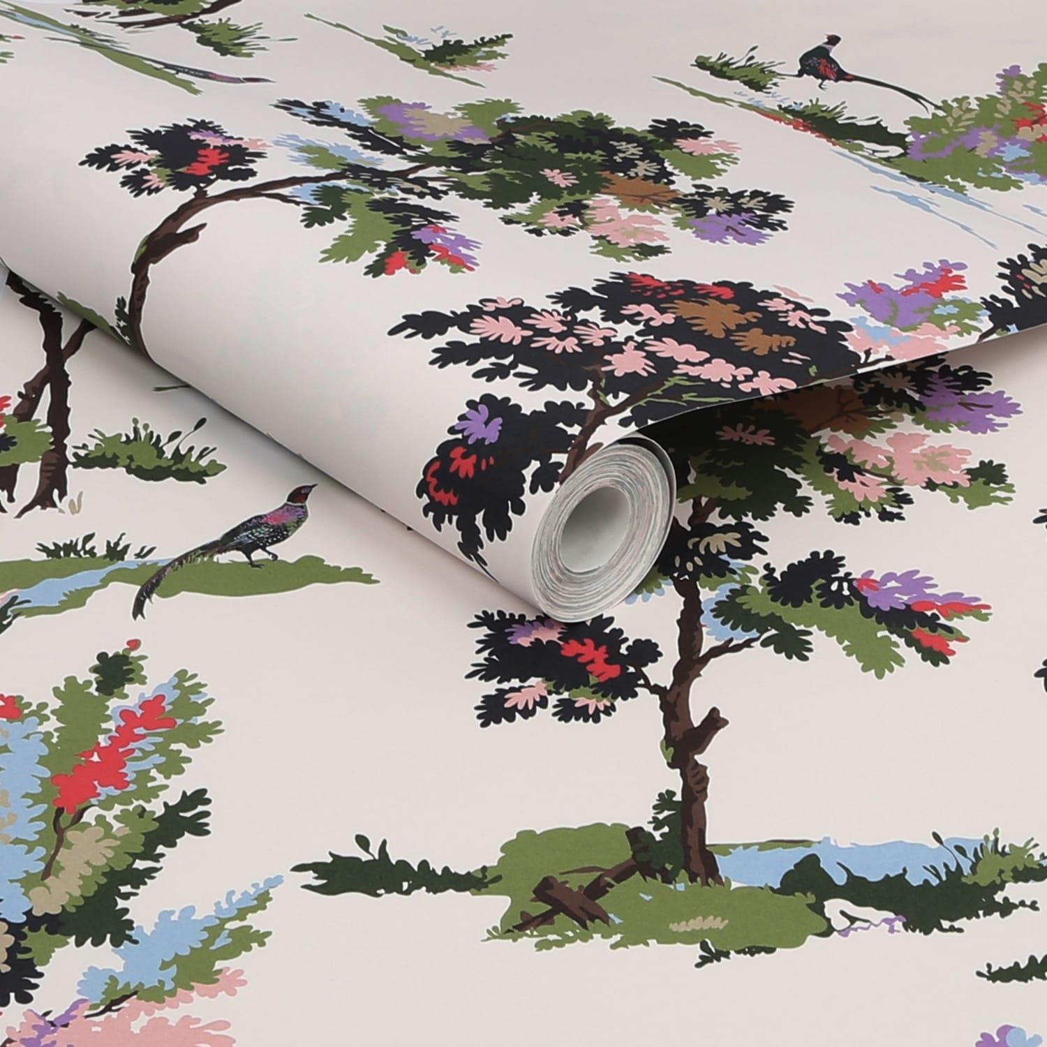 Joules vliesbehang Woodland Scene Dawn