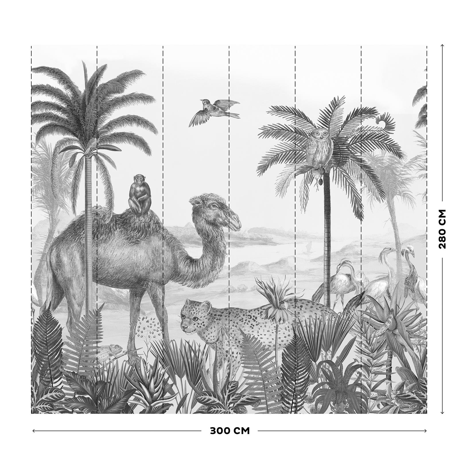 Art for the Home Safari Fotobehang 280x300 cm