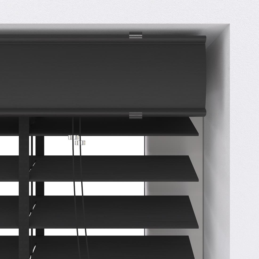 Bamboe Houten Jaloezie Easy 50 mm Black 150 x 240