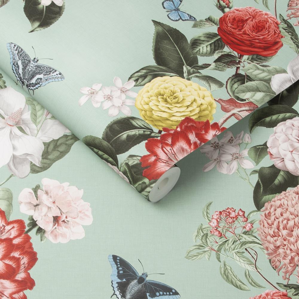 Graham & Brown vliesbehang Bloomsbury Neo Mint