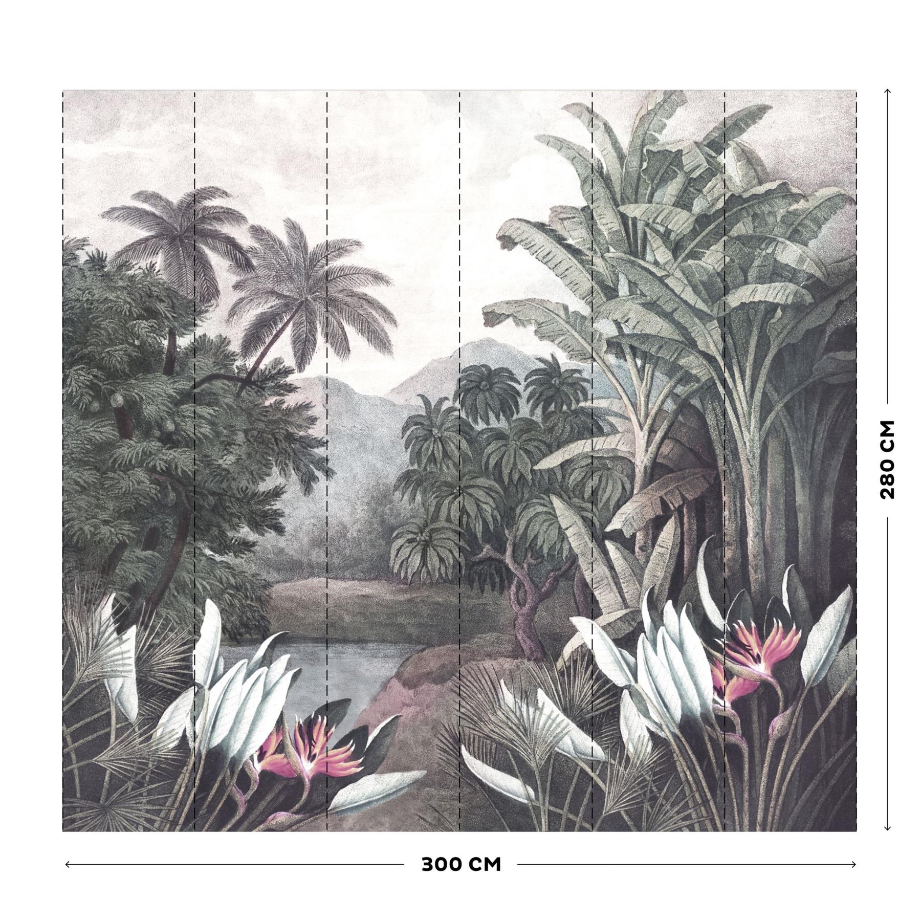 Art for the Home Rainforest Fotobehang 280x300 cm