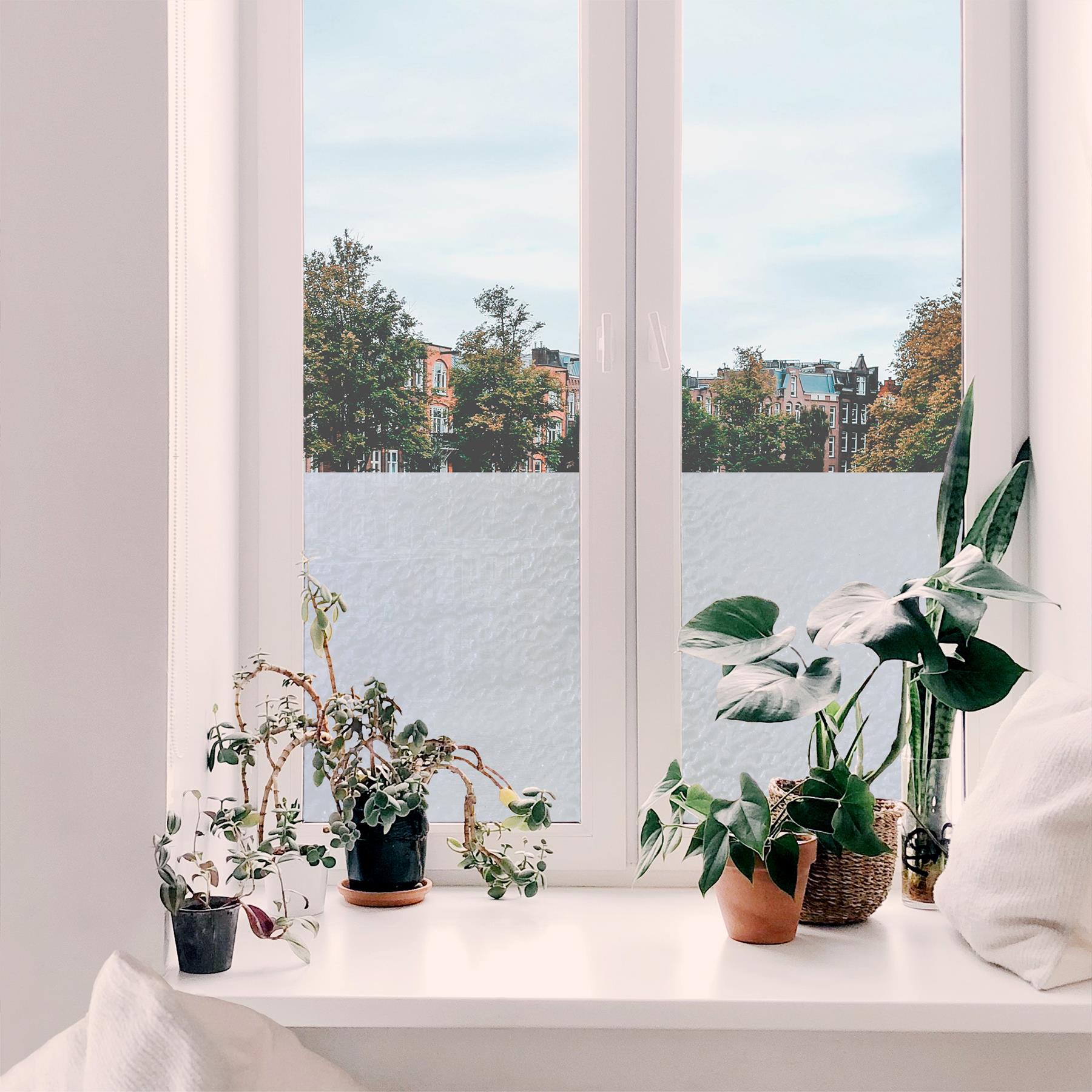 d-c-fix Snow Raamfolie - 67,5x150cm - Melkglas - Bubbel - Statisch