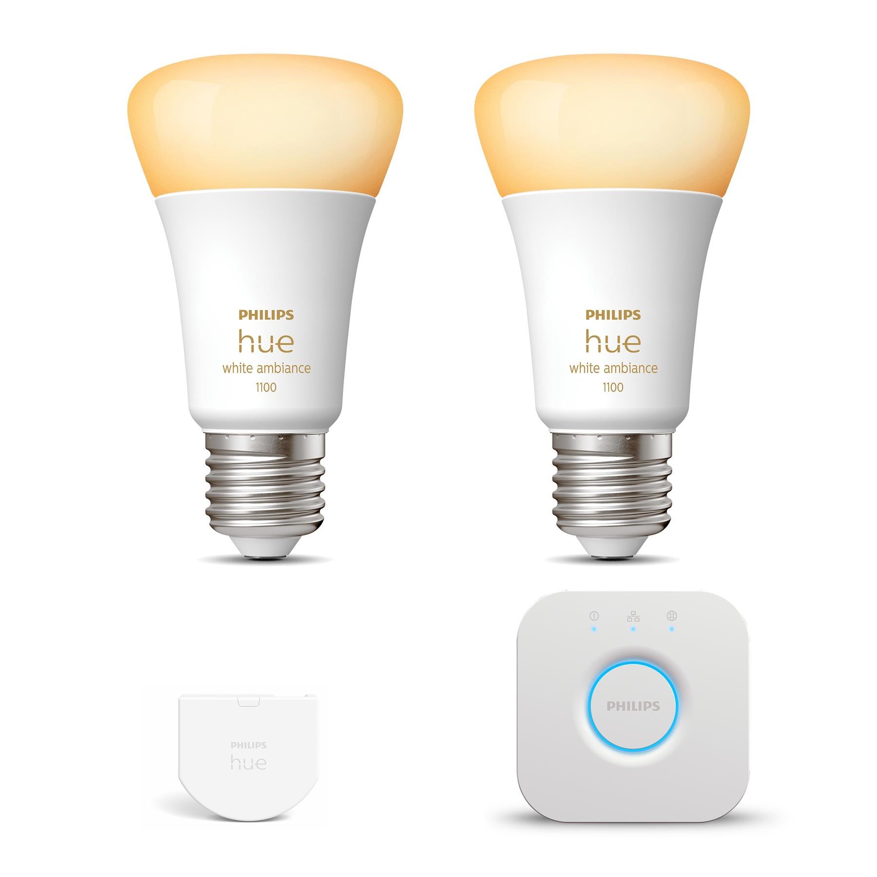 Philips Hue Starterspakket White Ambiance E27 Kopen Shop Bij FonQ Be