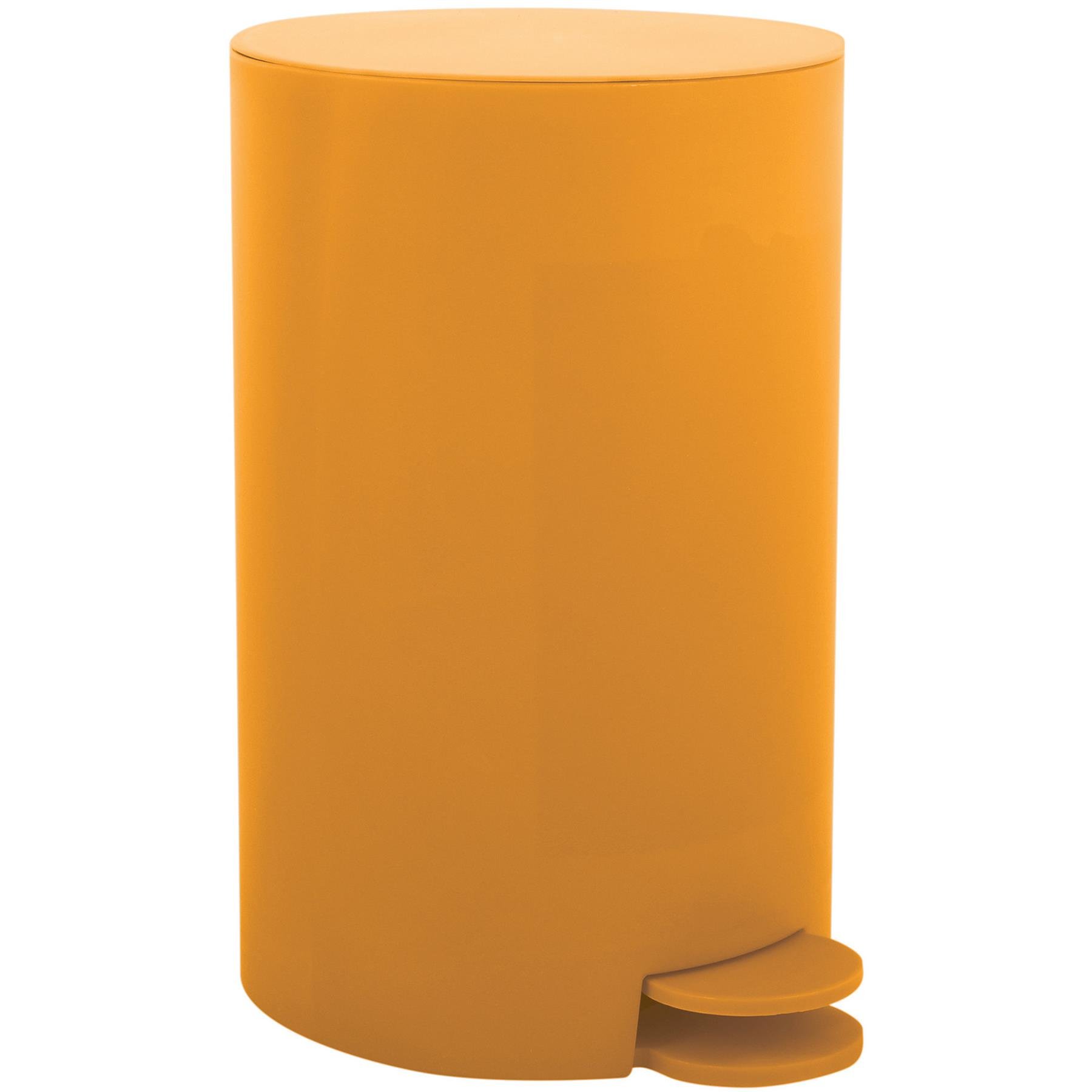 MSV badkamer|toilet pedaalemmer - saffraan geel - 3L - 15x27 cm