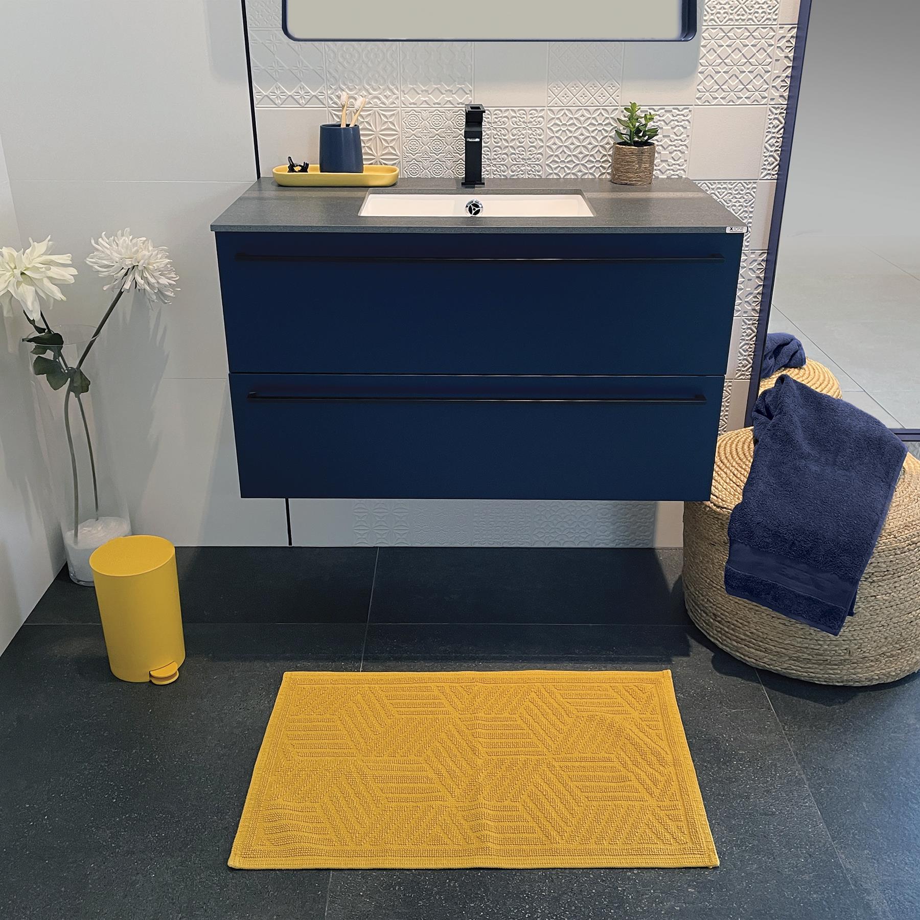MSV badkamer|toilet pedaalemmer - saffraan geel - 3L - 15x27 cm