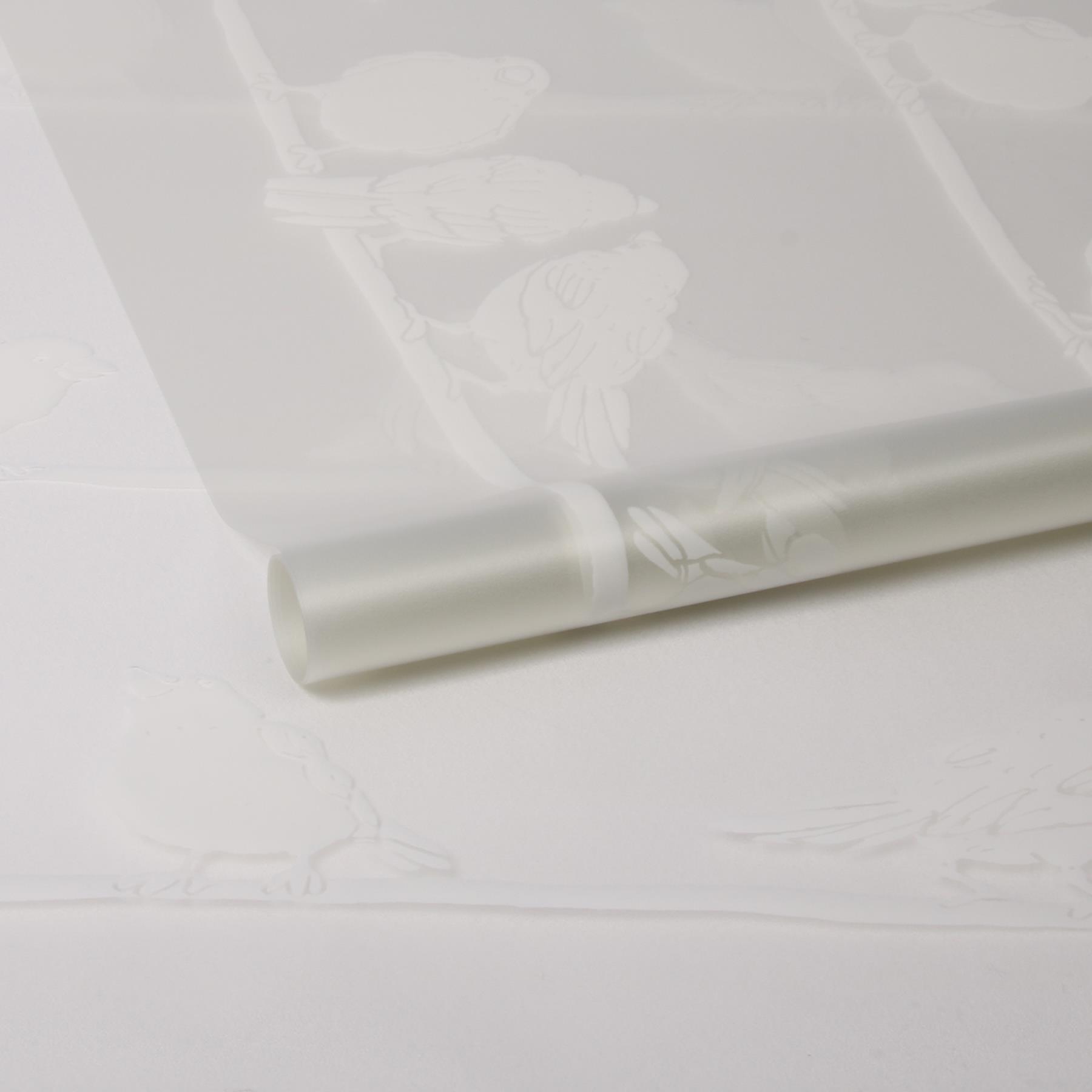 d-c-fix Filippa Raamfolie - 45x150cm - Melkglas - Dieren - Statisch
