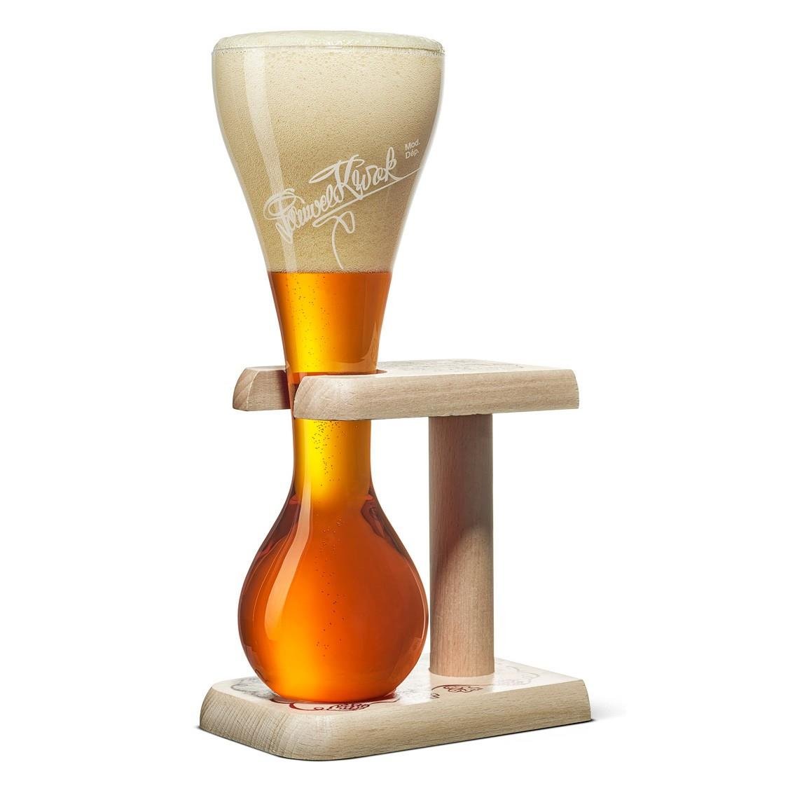 Bosteels Pauwel Kwak koetsiersglas 33cl - Bier Glas in Houder - kopen ...