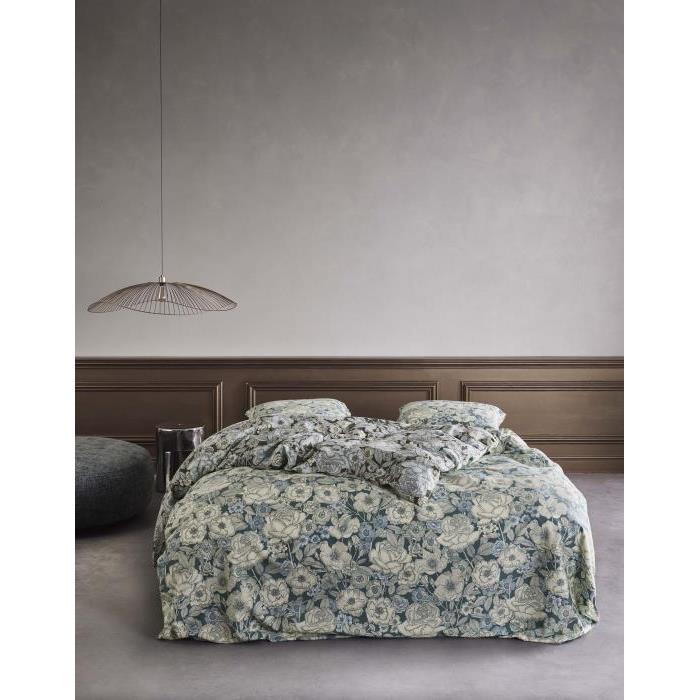Essenza Camille Dekbedovertrek Reef green 200 x 220 cm