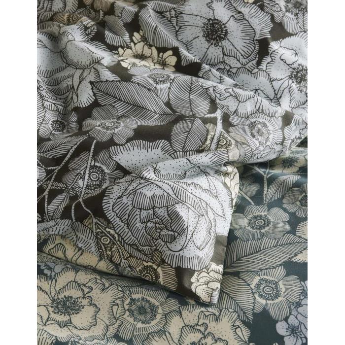 Essenza Camille Dekbedovertrek Reef green 200 x 220 cm
