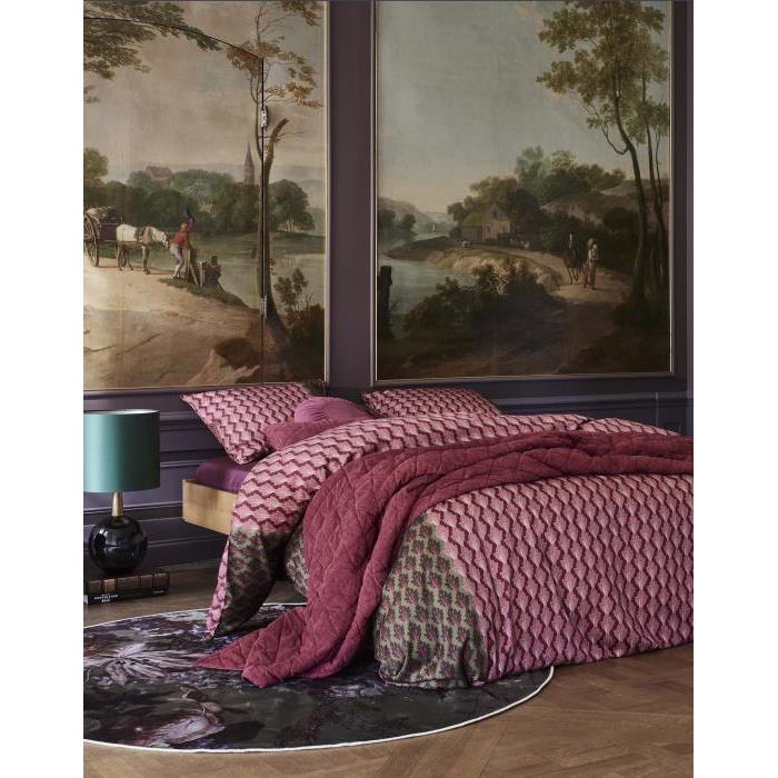 Essenza Tesse Dekbedovertrek Cherry red 200 x 220 cm