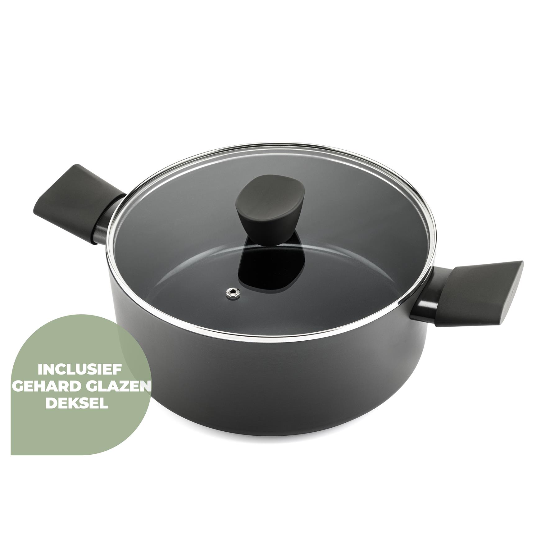 ISENVI Avon keramische kookpan 24 CM - Ergo greep